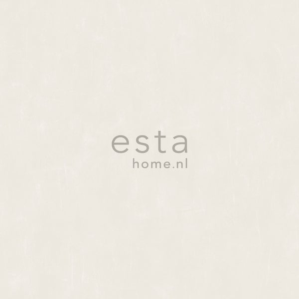 ESTAhome Tapete mit malerischem Effekt Creme-Beige - 53 cm x 10.05 m - 136404