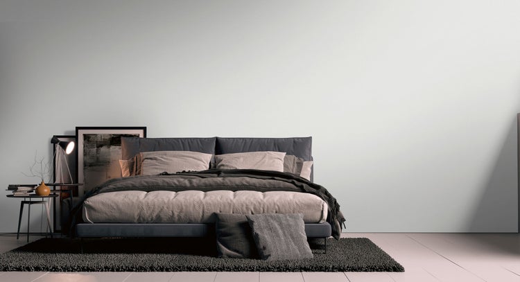 Detailansichten einer Schiebetürbeschlag mit Nylonrolle