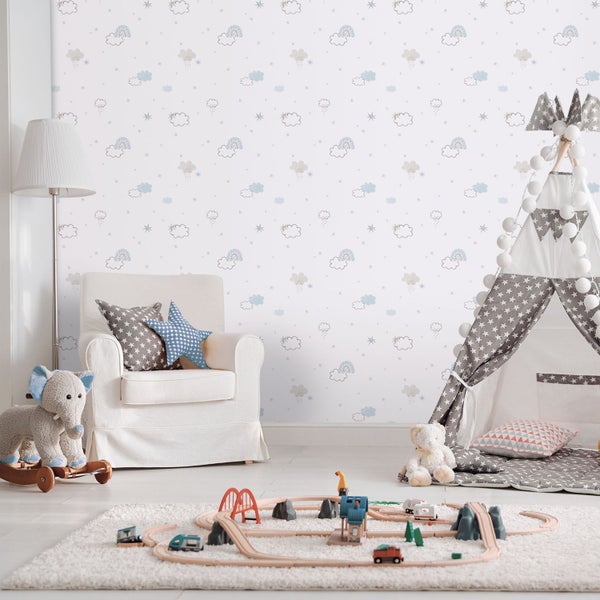 Bildliche Darstellung eines Blumentopfes mit automatischem Bewässerungssystem.