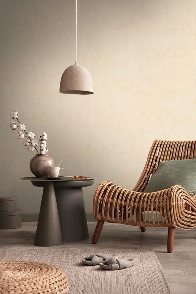 Tapetenrolle mit geometrischem Muster