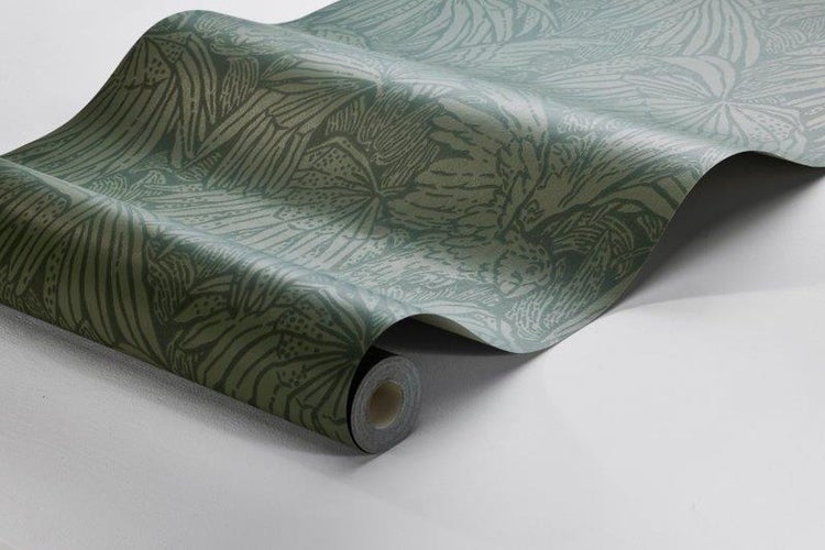 Borastapeter Tapete Blätter Grün - 53 cm x 10.05 m - 660975