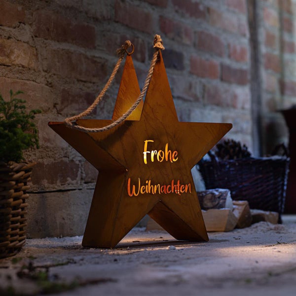 Dekorative Hängeleuchte aus Bambus mit Seilaufhängung