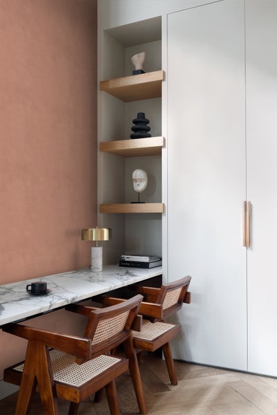 Origin Wallcoverings Tapete Betonoptik Terrakotta - 50 x 900 cm - 348073