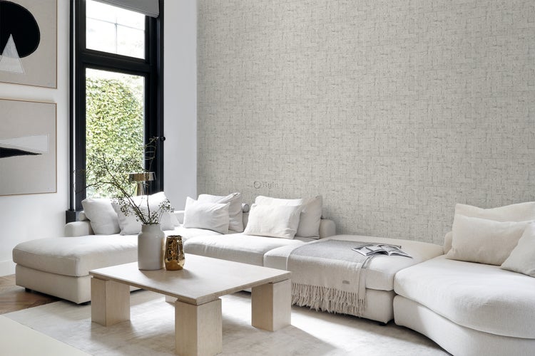 Origin Wallcoverings Tapete Backstein-Optik Beigebraun - 53 cm x 10.05 m - 347569