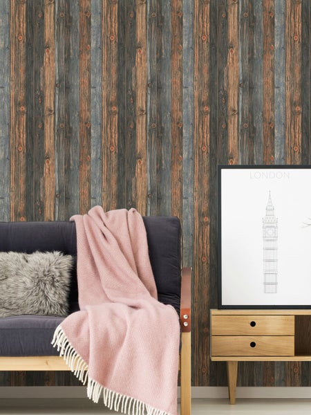 Rechteckiger Teppich mit abstraktem Muster