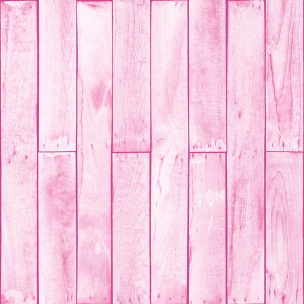 Sanders und Sanders Tapete Holzoptik Hellrosa - 53 cm x 10.05 m - 935243