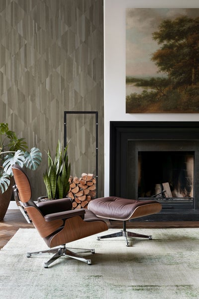 Origin Wallcoverings Fototapete 3D Holzoptik Hellbraun - 1,5 x 2,79 m - 357300