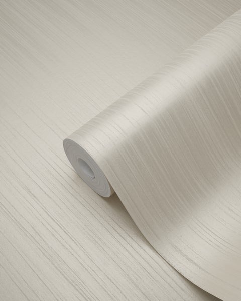 Origin Wallcoverings Tapete feine Streifen Altweiß - 53 cm x 10.05 m - 345402