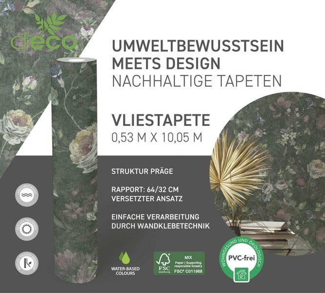 Detailaufnahme eines grünen Knotengeflechts