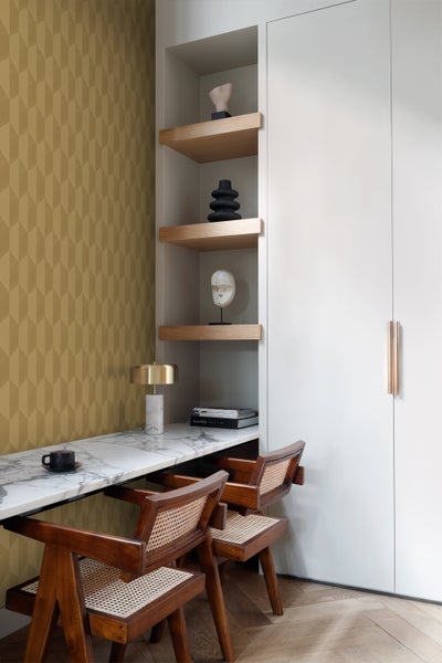 Origin Wallcoverings Tapete 3D Muster Ockergelb - 50 x 900 cm - 348038