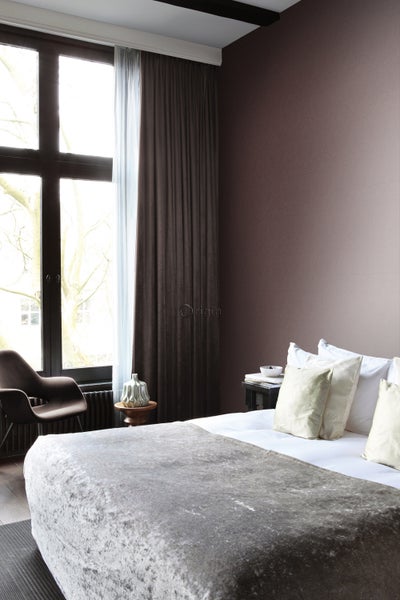 Origin Wallcoverings Tapete Ornamente Dunkelviolett - 53 cm x 10,05 m - 345435