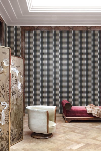 Masureel Tapete Streifen Beige - 70 cm x 10.05 m - 630530