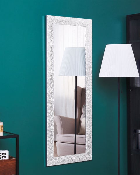Wandspiegel MERVENT 50 cm 130 cm Weiß