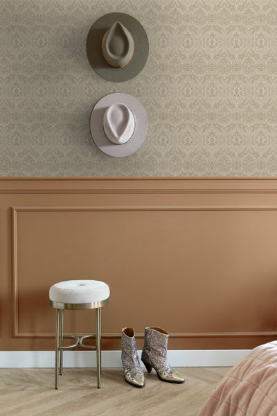 ESTAhome Tapete Ornamente Beige - 50 x 900 cm - 139638