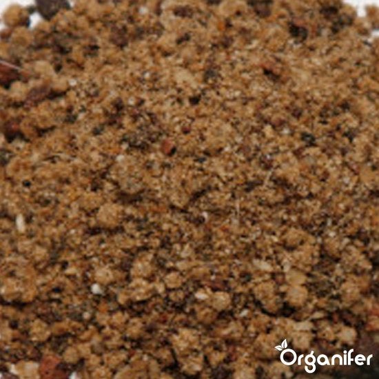 Nahaufnahme von Organifer Bodenverbesserer