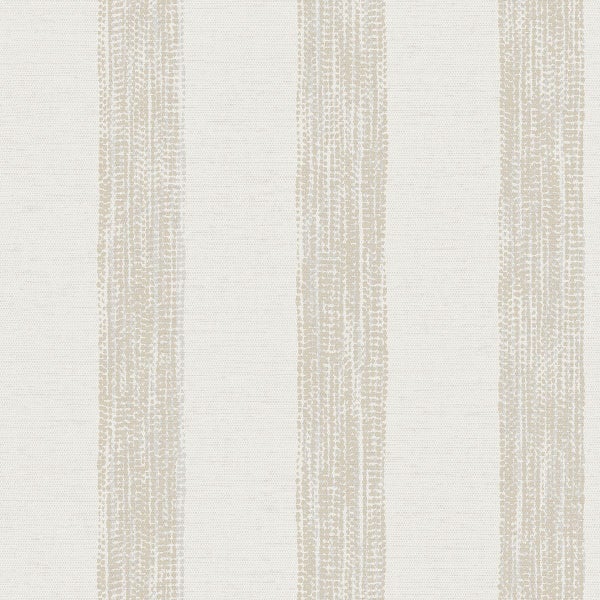 Sanders und Sanders Tapete gemalte Streifen Beige und Weiß - 53 cm x 10,05 m - 640757