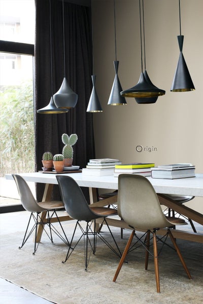 Origin Wallcoverings Tapete Uni Beige - 53 cm x 10.05 m - 345706