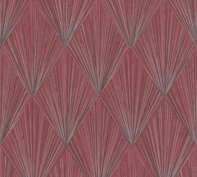 Detailansicht eines geflochtenen Teppichs mit Streifenmuster