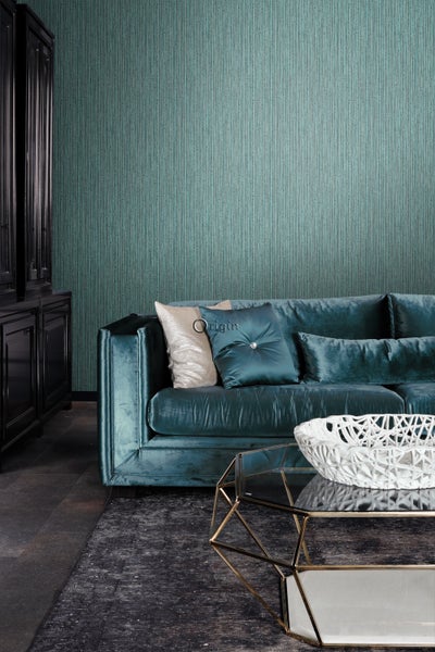 Origin Wallcoverings Tapete Bambusmuster Meeresgrün - 53 cm x 10.05 m - 347402