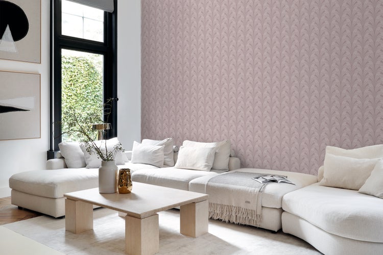 Origin Wallcoverings Tapete Art Decó Muster Violett - 50 x 900 cm - 347969