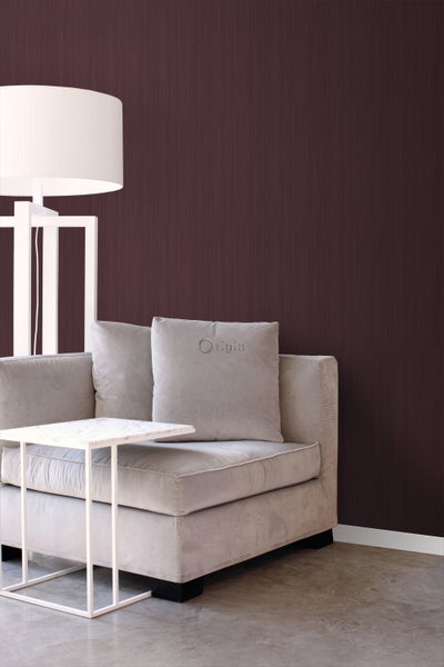 Origin Wallcoverings Tapete feine Streifen Dunkelviolett - 53 cm x 10.05 m - 345410