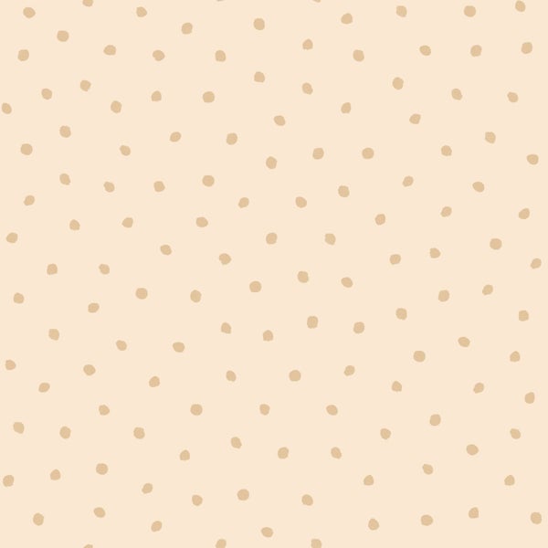 ESTAhome Tapete Punkte Beige - 53 cm x 10.05 m - 139722