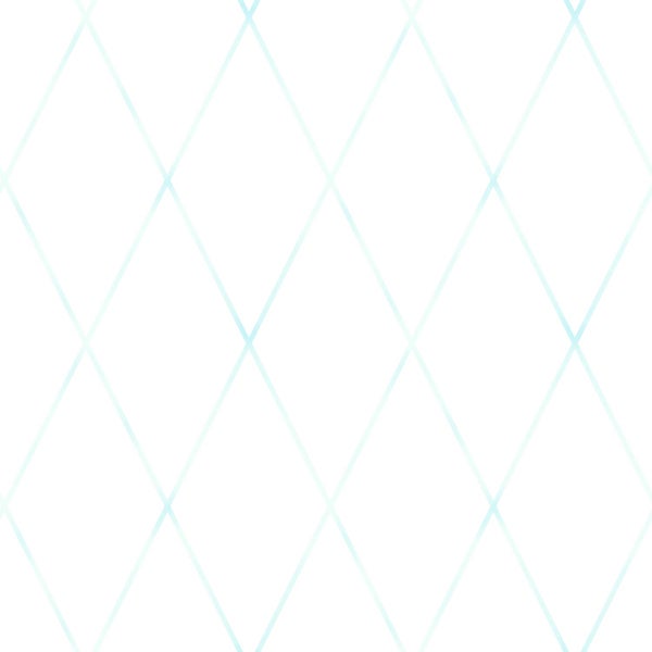 Origin Wallcoverings Tapete Karomuster Weiß und Pastell Mintgrün - 53 cm x 10.05 m - 347494