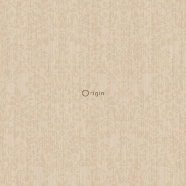 Origin Wallcoverings Tapete Ornamente Hellgrau - 53 cm x 10.05 m - 345413