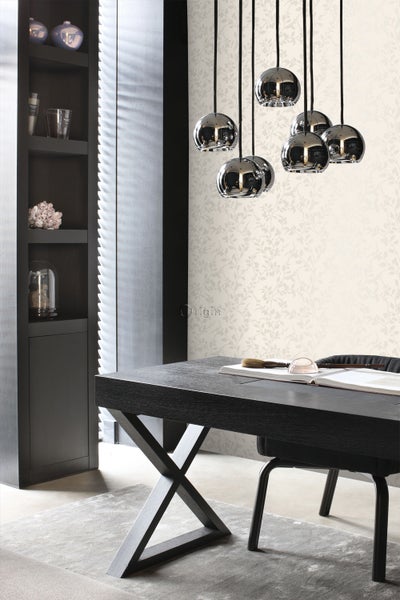Origin Wallcoverings Tapete Blätter Beige - 53 cm x 10.05 m - 345929