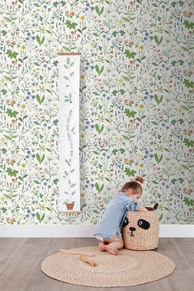 ESTAhome Tapete Feldblumen Multicolor - 53 cm x 10.05 m - 139390