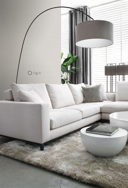 Origin Wallcoverings Tapete grafische Dreiecke Grau - 0,53 x 10,05 m - 347744