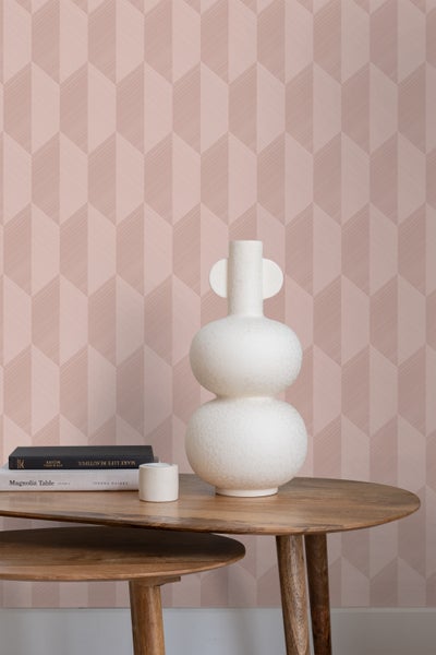 Origin Wallcoverings Tapete 3D Muster Altrosa - 50 x 900 cm - 348032