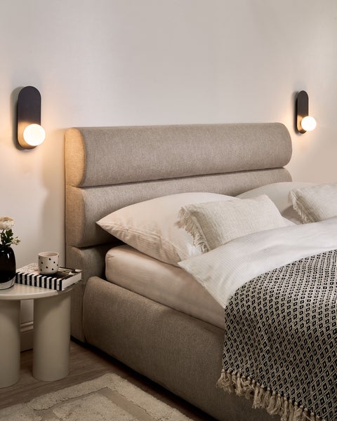 Wandlampe 2er Set LEISI Schwarz