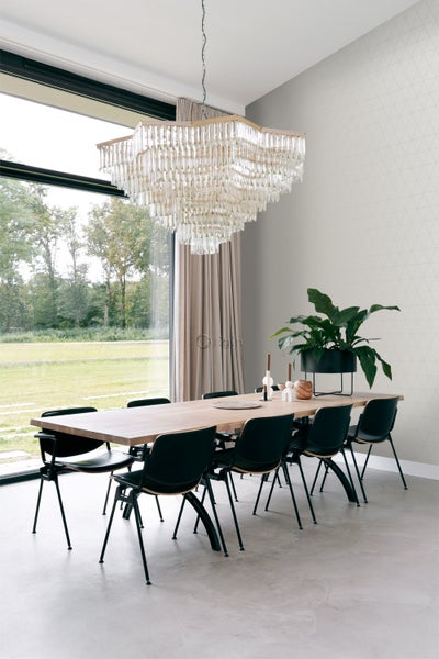 Origin Wallcoverings Tapete grafische Dreiecke Grau - 0,53 x 10,05 m - 347744