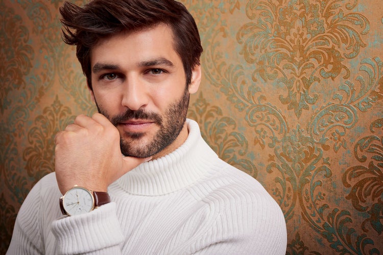 Livingwalls Tapete Ornamente Orange, Rosa, Türkis und Gold 53 cm x 10.05 m