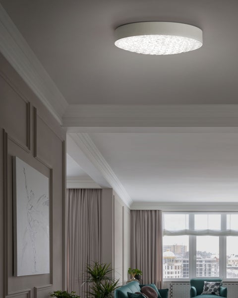 LED Deckenlampe ARLI Metall Weiß