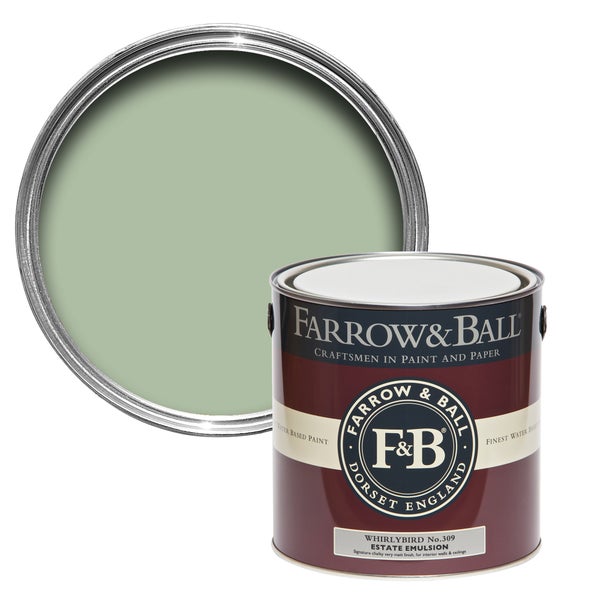 Farbdose Farrow and Ball mit geöffnetem Deckel