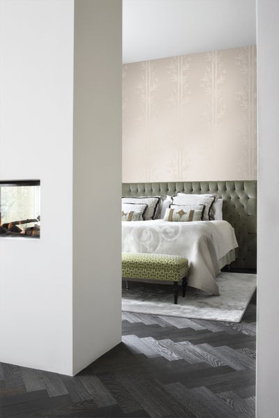Origin Wallcoverings Tapete Bambusmuster Silber - 53 cm x 10.05 m - 345751