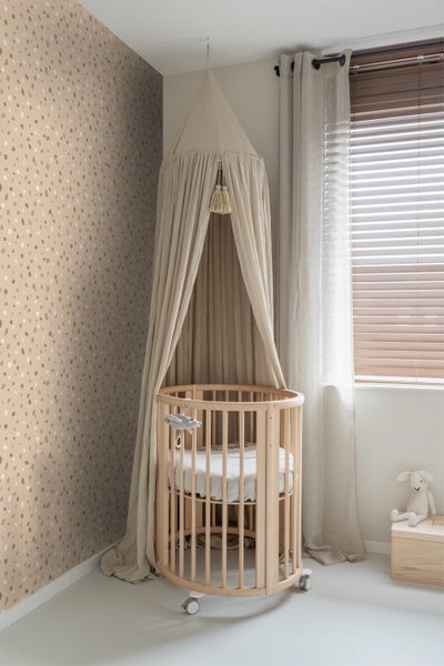 ESTAhome Tapete Terrazzo-Motiv Hellbeige - 50 x 900 cm - 139826