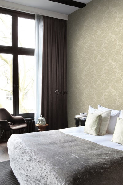 Origin Wallcoverings Tapete Ornamente Beige - 53 cm x 10.05 m - 347042