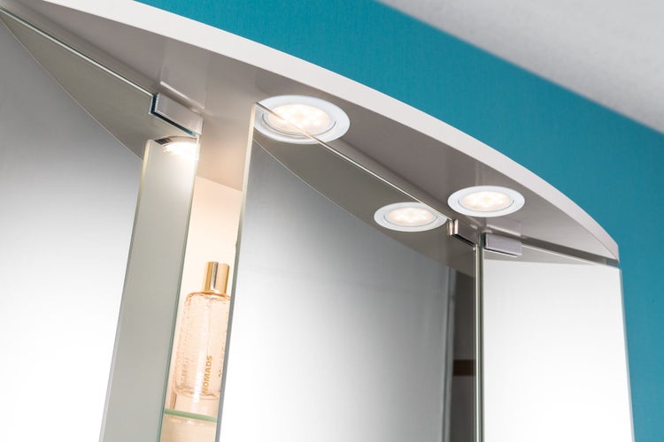 LED Möbeleinbauleuchten Micro Line Einzelleuchte rund 65mm 4,5W 300lm 230V 2700K Weiß