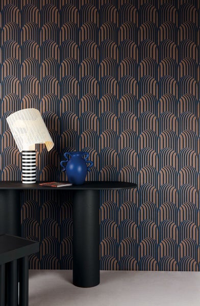 Masureel Tapete 3D Muster Braun - 70 cm x 10.05 m - 631711