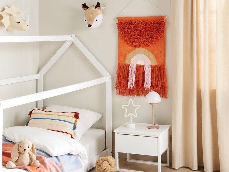 Wandbehang KAMALIA Baumwolle 112 cm Orange