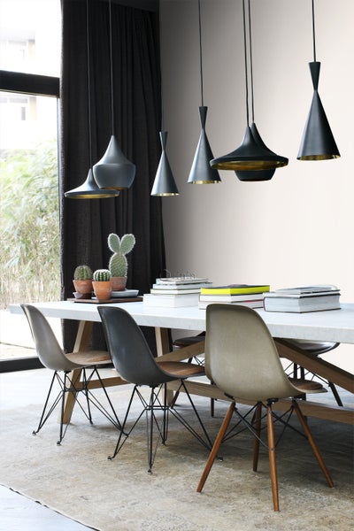 Origin Wallcoverings Tapete Uni Crême-Weiß - 53 cm x 10.05 m - 345701