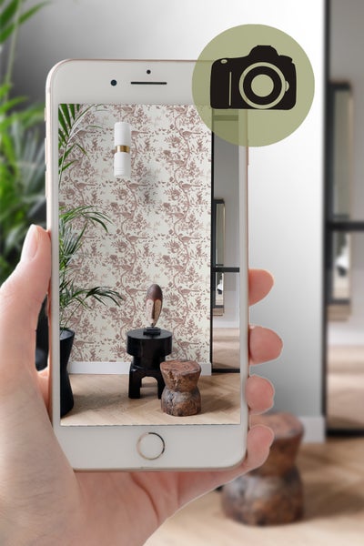 Origin Wallcoverings Tapete Vogelgravur Elfenbeinweiß und Kupferbraun - 53 cm x 10.05 m - 347457