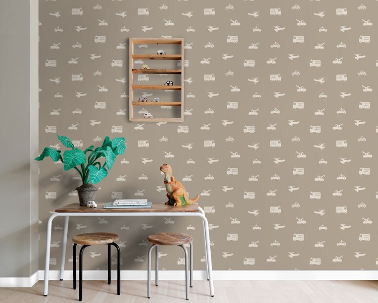 Anzeige mit Informationen zu einem Weihnachtsbaum-Set mit Baum, Dekoration und Lichtern.