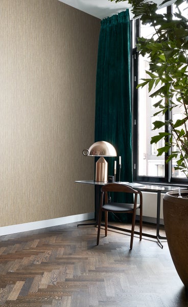 Origin Wallcoverings Tapete Bambusmuster Sandbeige - 53 cm x 10.05 m - 347400