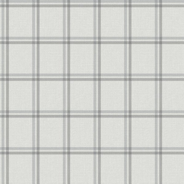 Origin Wallcoverings Tapete Karomuster Sandbeige - 53 cm x 10.05 m - 347621