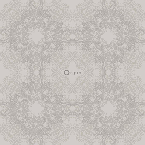 Origin Wallcoverings Tapete grafische Form Taupe - 53 cm x 10.05 m - 346220