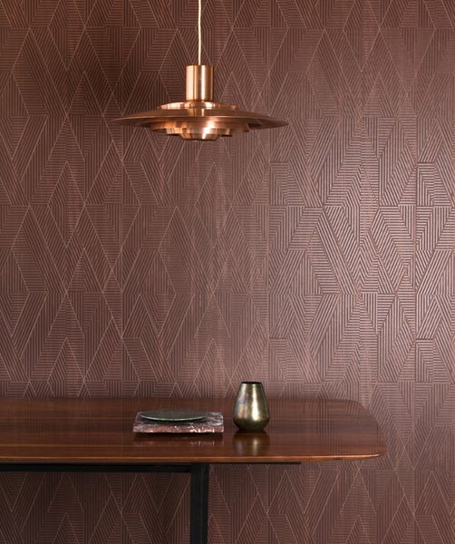 Vier karierte Stuhlkissen mit Bindebändern